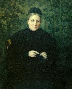 johan krouthen portratt av konstnarens mor oil painting reproduction